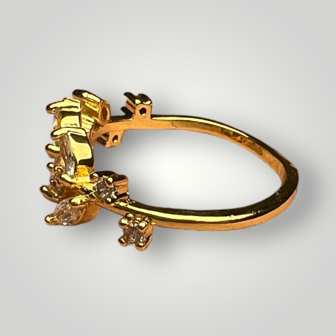 Ring 'Diamond-Leafe'